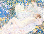  Frederick Carl Frieseke Summer - Hand Painted Oil Painting