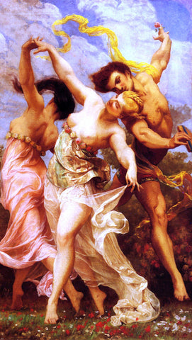  Gustave Rodolphe Boulanger La Danse Amoureuse - Hand Painted Oil Painting
