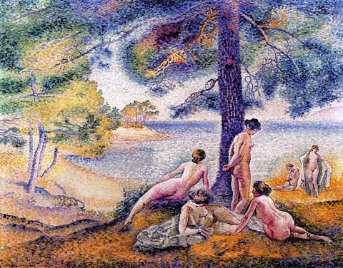  Henri Edmond Cross Place in the Shade - Hand Painted Oil Painting