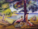  Henri Edmond Cross The Shady Beach - Hand Painted Oil Painting