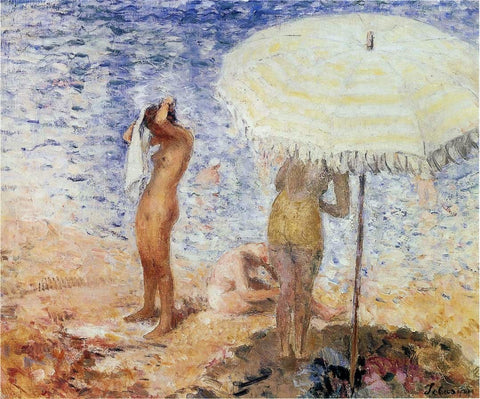  Henri Lebasque At the Beach - Hand Painted Oil Painting