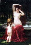  James Carroll Beckwith Sylvan Toilette - Hand Painted Oil Painting