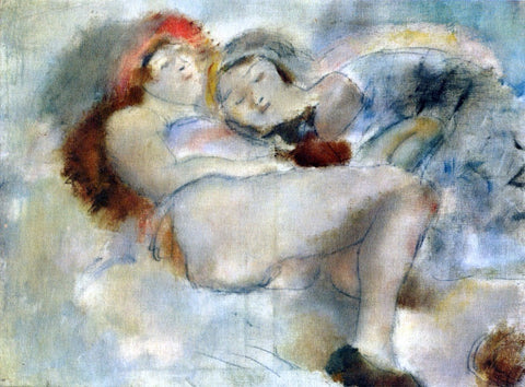  Jules Pascin Two Nudes - Hand Painted Oil Painting