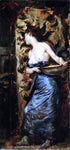  Julius LeBlanc Stewart Femme Mi-Nue - Hand Painted Oil Painting