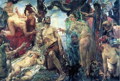  Lovis Corinth The Temptation of Saint Anthony (after Gustave Flaubert) - Hand Painted Oil Painting