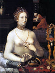  Masters of the Fontainebleau School Diana at the Bath - Hand Painted Oil Painting