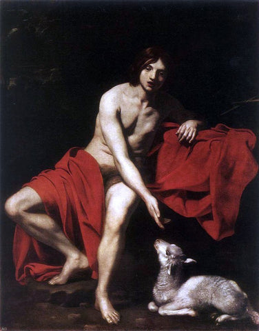  Nicolas Regnier St John the Baptist - Hand Painted Oil Painting