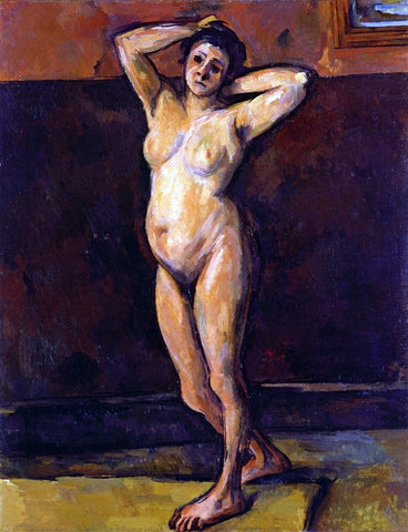  Paul Cezanne Nude Woman Standing - Hand Painted Oil Painting