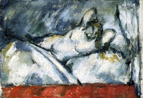 Paul Cezanne Reclining Nude - Hand Painted Oil Painting