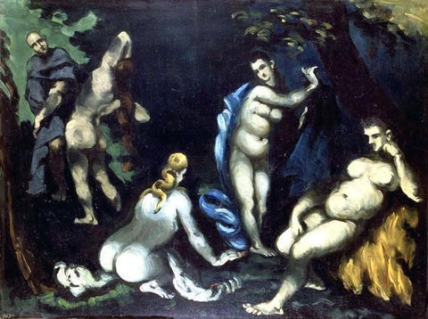  Paul Cezanne The Temptation of Saint Anthony - Hand Painted Oil Painting