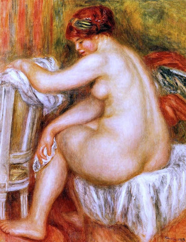  Pierre Auguste Renoir Seated Nude - Hand Painted Oil Painting