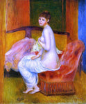  Pierre Auguste Renoir Seated Nude (also known as At East) - Hand Painted Oil Painting