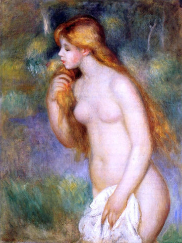  Pierre Auguste Renoir Standing Bather - Hand Painted Oil Painting