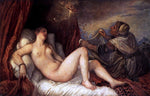  Titian Danae - Hand Painted Oil Painting