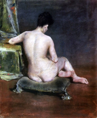  William Merritt Chase Pure (also known as The Model) - Hand Painted Oil Painting