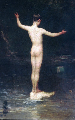  William Morris Hunt The Bathers - Hand Painted Oil Painting