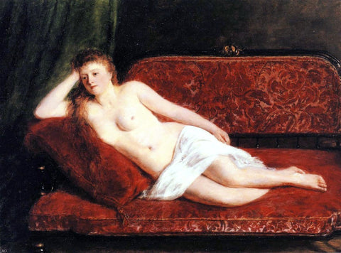  William Powell Frith After the Bath - Hand Painted Oil Painting