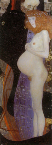  Gustav Klimt Hope I - Hand Painted Oil Painting