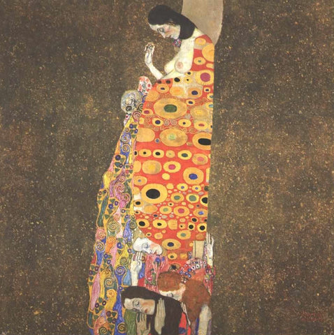  Gustav Klimt Hope II - Hand Painted Oil Painting