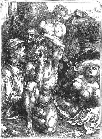  Albrecht Durer The Desperate Man - Hand Painted Oil Painting
