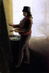  Francisco Jose de Goya Y Lucientes Goya in His Studio - Hand Painted Oil Painting