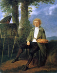  Jacques Henri Sablet Conrad Gessner in a Landscape - Hand Painted Oil Painting