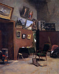  Jean Frederic Bazille The Studio on the Rue de Furstenberg - Hand Painted Oil Painting