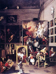  Pierre Subleyras The Studio of the Painter - Hand Painted Oil Painting