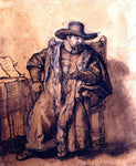  Rembrandt Van Rijn Portrait of Cornelis Claesz - Hand Painted Oil Painting