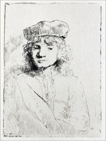  Rembrandt Van Rijn The Portrait of Titus, Rembrandt's Son - Hand Painted Oil Painting