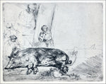  Rembrandt Van Rijn The Hog - Hand Painted Oil Painting