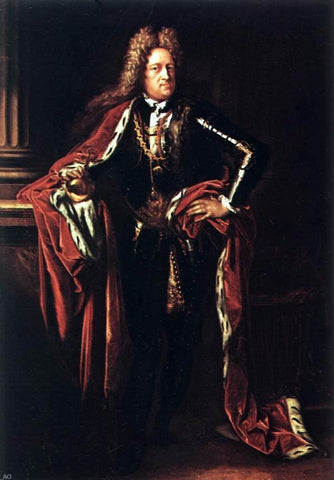 Adriaen Van der Werff Johann Wilhelm, Elector Palatine of Pfalz - Hand Painted Oil Painting
