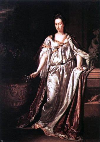  Adriaen Van der Werff Maria Anna Loisia de'Medici - Hand Painted Oil Painting