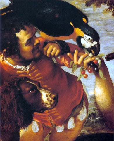  Agostino Carracci Hairy Harry, Mad Peter and Tiny Amon (detail) - Hand Painted Oil Painting