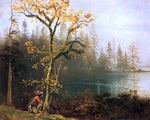  Albert Bierstadt Indian Scout - Hand Painted Oil Painting