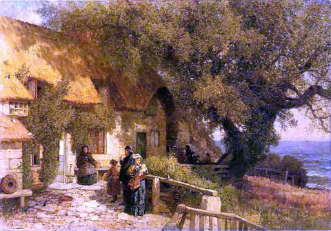  Albert Fitch Bellows An Inn by the Ocean - Hand Painted Oil Painting