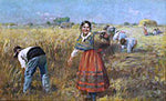  Alberto Pla Y Rubio Nina con Cantaro - Hand Painted Oil Painting