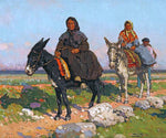  Alberto Pla Y Rubio Por el Camino - Hand Painted Oil Painting