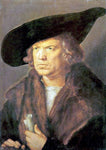  Albrecht Durer Portrait of a Man - Hand Painted Oil Painting