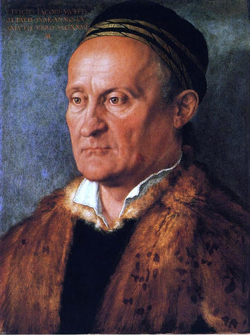  Albrecht Durer Portrait of Jakob Muffel - Hand Painted Oil Painting