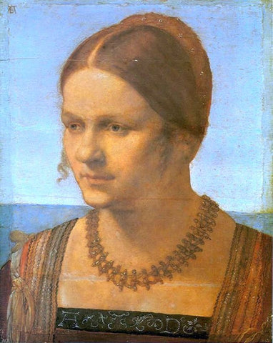  Albrecht Durer Venetian Lady - Hand Painted Oil Painting