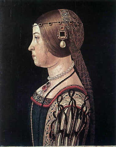  Alessandro Araldi Portrait of Barbara Pallavicino - Hand Painted Oil Painting