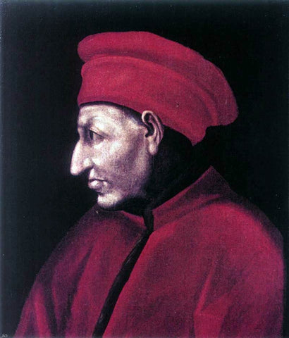  Alessandro Pieroni Portrait of Cosimo de' Medici the Elder - Hand Painted Oil Painting