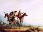  Alfred Jacob Miller Indian Guide - Hand Painted Oil Painting