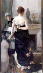  Alfred Roll Retour du Bal - Hand Painted Oil Painting