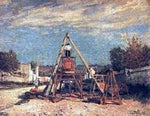  Alfred Sisley Pit Sawyers (also known as Wood Sawyers) - Hand Painted Oil Painting