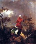  Alonzo Chappel The Frontiersmen - Hand Painted Oil Painting