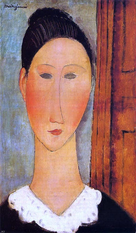  Amedeo Modigliani Head of a Girl - Hand Painted Oil Painting