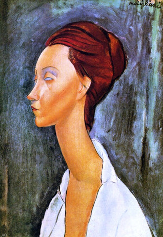  Amedeo Modigliani Lunia Czechovska - Hand Painted Oil Painting