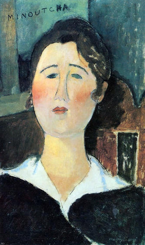  Amedeo Modigliani Minoutcha - Hand Painted Oil Painting